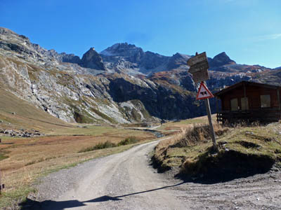 Rognosa d'Etiache e Rifugio Scarfiotti